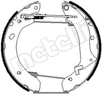 METELLI 510195 -  Комплект тормозных колодок