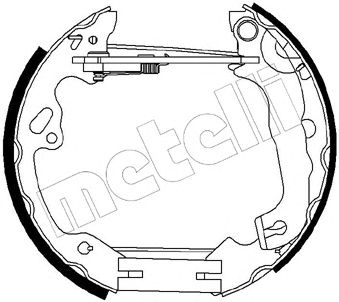 METELLI 510198 -  Комплект тормозных колодок