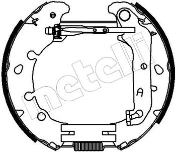METELLI 510228 -  Комплект тормозных колодок