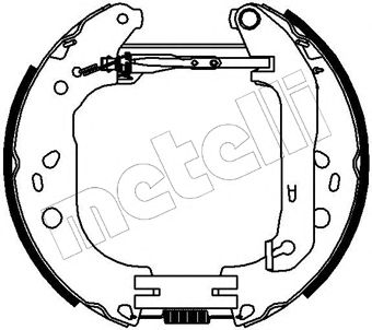 METELLI 510229 -  Комплект тормозных колодок