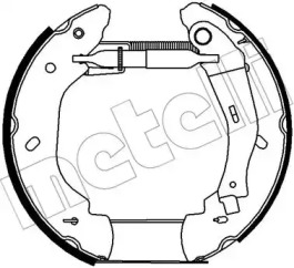 METELLI 510272 -  Комплект тормозных колодок