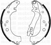 METELLI 530088 -  Комплект тормозных колодок