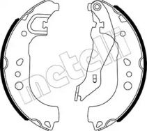 METELLI 530537 -  Комплект тормозных колодок