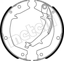 METELLI 530585 -  Комплект тормозных колодок, стояночная тормозная система