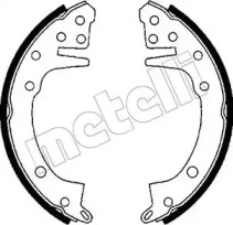 METELLI 530598 -  Комплект тормозных колодок