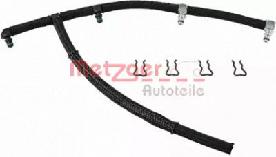 METZGER 0840017 -  Шланг, утечка топлива