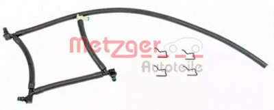 METZGER 0840028 -  Шланг, утечка топлива