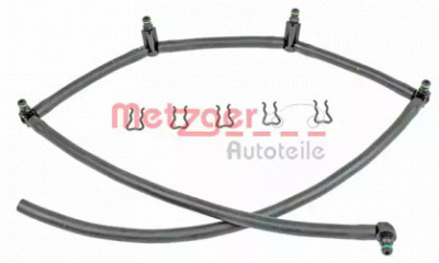 METZGER 0840037 -  Шланг, утечка топлива