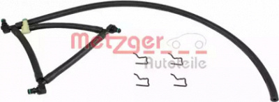 METZGER 0840058 -  Шланг, утечка топлива