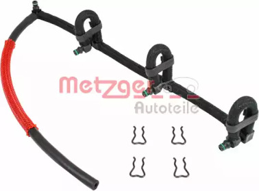 METZGER 0840063 -  Шланг, утечка топлива