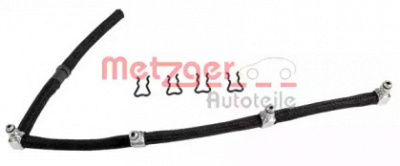 METZGER 0840072 -  Шланг, утечка топлива