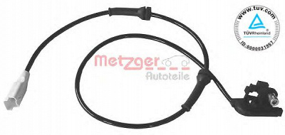 METZGER 0900055 -  Датчик, частота вращения колеса