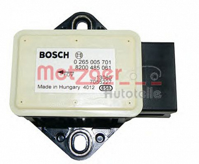 METZGER 0900634 -  Датчик, продольное / поперечное ускорение