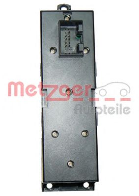 METZGER 0916007 -  Выключатель, фиксатор двери| Выключатель, стеклолодъемник