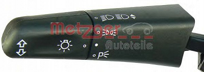 METZGER 0916162 -  Выключатель, головной свет| Мигающий указатель| Указатель аварийной сигнализации| Переключатель стеклоочистителя| Выключатель на колонке рулевого управления