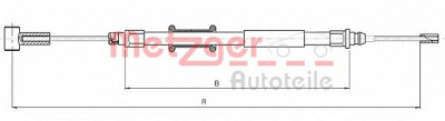 METZGER 104745 -  Трос, стояночная тормозная система
