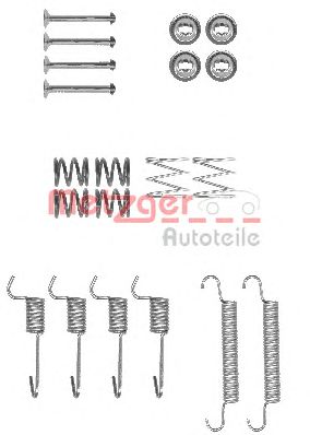 METZGER 1050008 -  Комплектующие, стояночная тормозная система