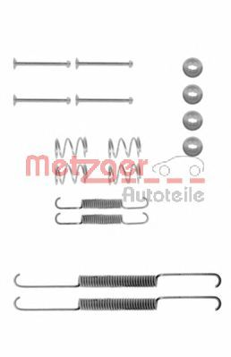 METZGER 1050507 -  Комплектующие, тормозная колодка