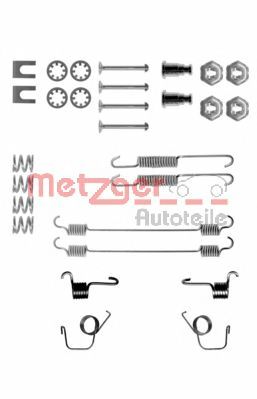 METZGER 1050617 -  Комплектующие, тормозная колодка