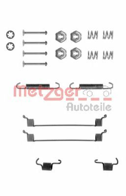 METZGER 1050651 -  Комплектующие, тормозная колодка