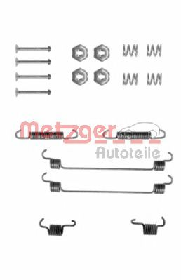 METZGER 1050657 -  Комплектующие, тормозная колодка