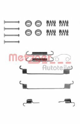 METZGER 1050672 -  Комплектующие, тормозная колодка