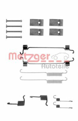 METZGER 1050676 -  Комплектующие, тормозная колодка