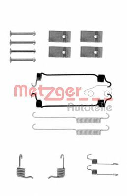 METZGER 1050677 -  Комплектующие, тормозная колодка