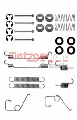 METZGER 1050706 -  Комплектующие, тормозная колодка