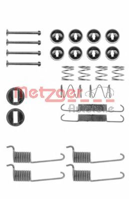 METZGER 1050714 -  Комплектующие, тормозная колодка