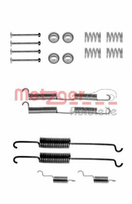 METZGER 1050727 -  Комплектующие, тормозная колодка