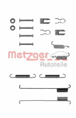 METZGER 1050739 -  Комплектующие, тормозная колодка