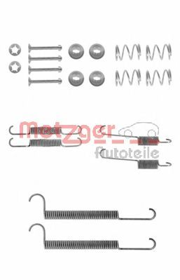 METZGER 1050746 -  Комплектующие, тормозная колодка