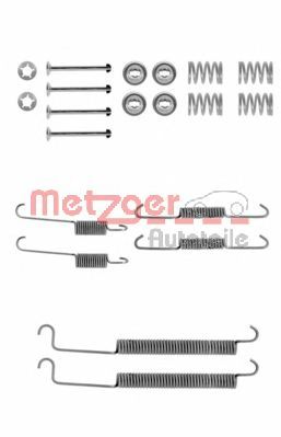 METZGER 1050756 -  Комплектующие, тормозная колодка