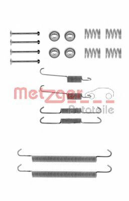 METZGER 1050757 -  Комплектующие, тормозная колодка