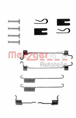 METZGER 1050772 -  Комплектующие, тормозная колодка