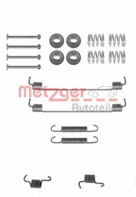 METZGER 1050777 -  Комплектующие, тормозная колодка
