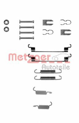 METZGER 1050783 -  Комплектующие, тормозная колодка