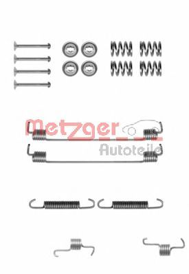 METZGER 1050819 -  Комплектующие, тормозная колодка
