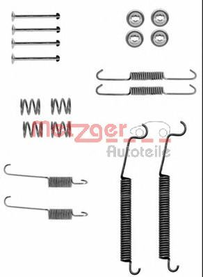 METZGER 1050830 -  Комплектующие, тормозная колодка