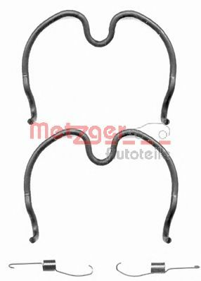METZGER 1050837 -  Комплектующие, тормозная колодка
