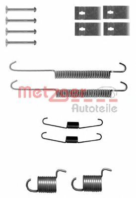 METZGER 1050842 -  Комплектующие, тормозная колодка
