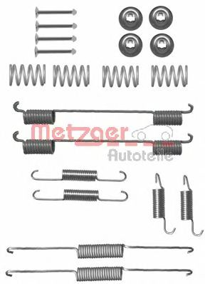 METZGER 1050861 -  Комплектующие, тормозная колодка