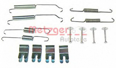METZGER 1050882 -  Комплектующие, тормозная колодка
