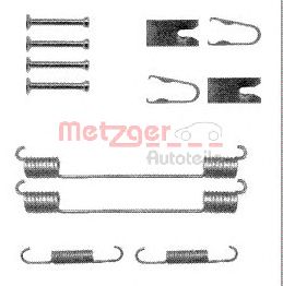 METZGER 1050883 -  Комплектующие, тормозная колодка