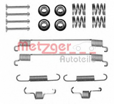 METZGER 1050889 -  Комплектующие, тормозная колодка
