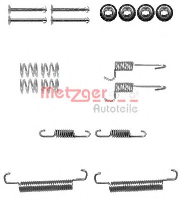 METZGER 1050894 -  Комплектующие, тормозная колодка