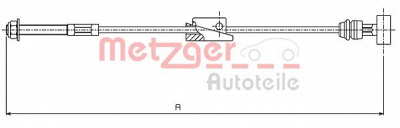 METZGER 105415 -  Трос, стояночная тормозная система