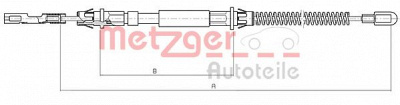 METZGER 105972 -  Трос, стояночная тормозная система