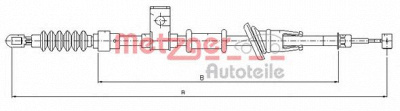 METZGER 108222 -  Трос, стояночная тормозная система